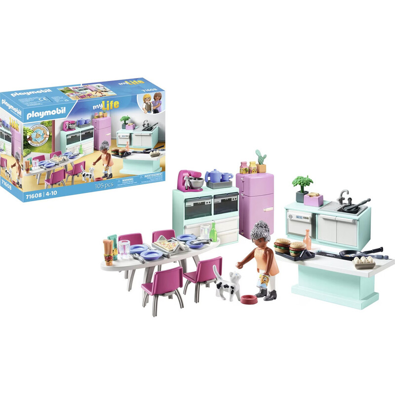 PLAYMOBIL Küche mit Essplatz