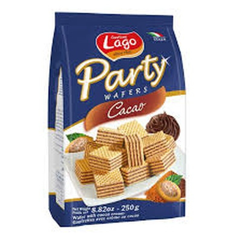 250g Cocoa Party Wafers