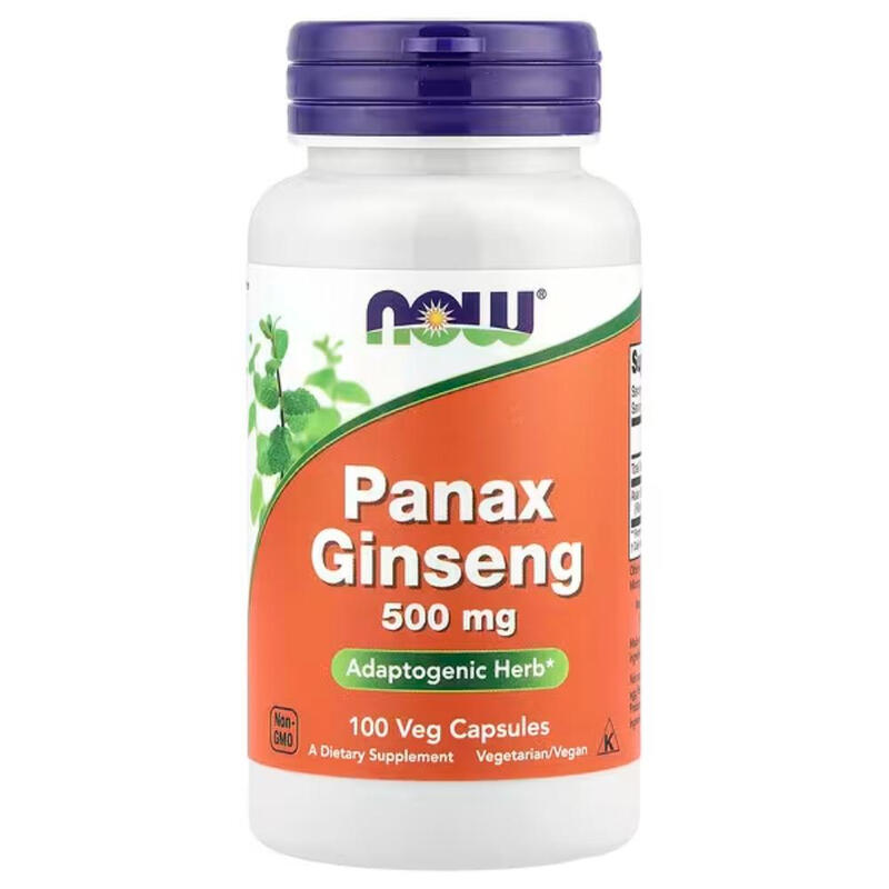 Panax Ginseng Energy Vitality 500 mg - 100 Capsules