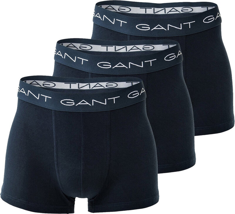 GANT Heren Underwear TRUNK 3P GANT NAVY S