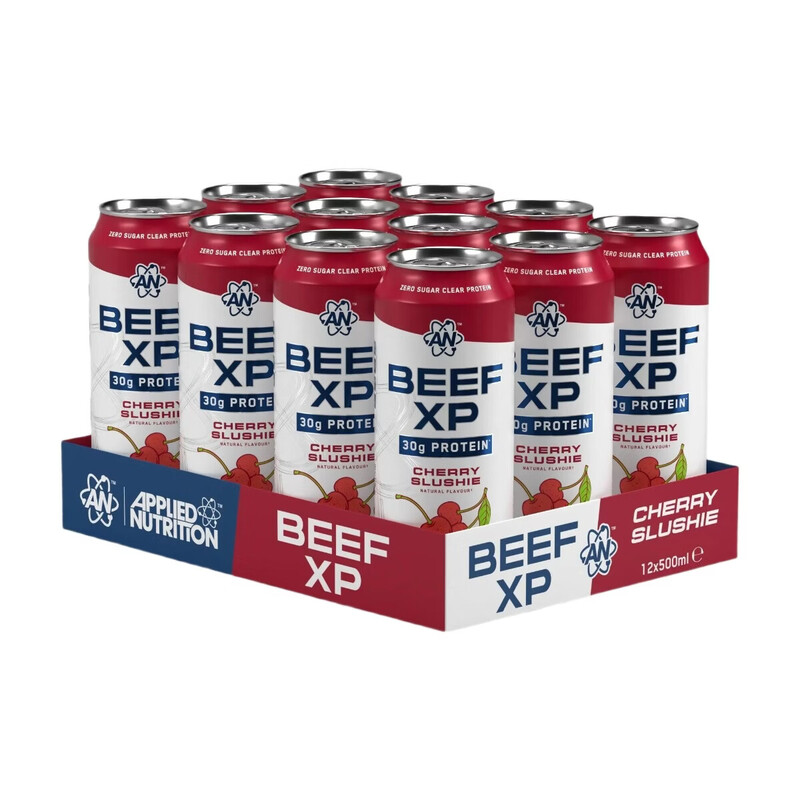 Beef-XP Clear Protein DrinkCherry Slushie - 12 x 500 ml