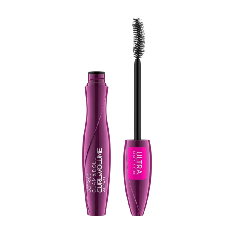 Catrice Glam & Doll Mascara für Schwung & Volumen 010 Ultra Black 10 ml