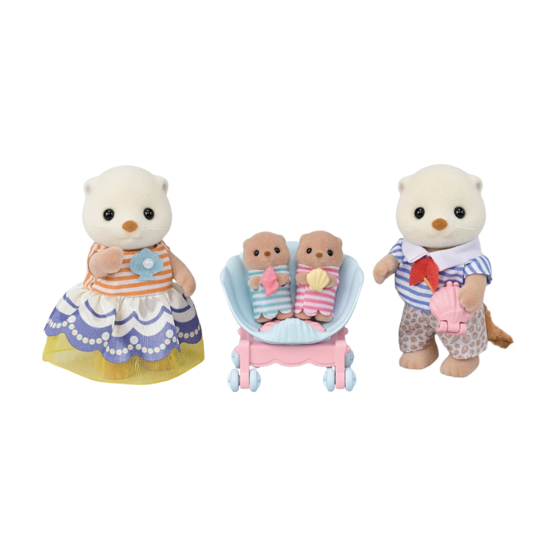 Sylvanian Families - zeeotterfamilie (5803) - poppen en poppenhuizen