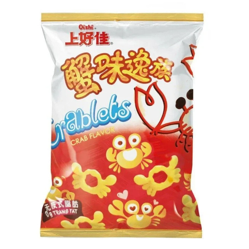Crab Flavor Snacks 40g