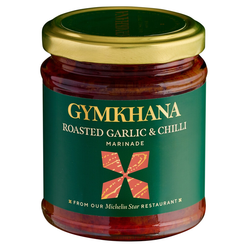 Gymkhana Fine Foods Golden Gymkhana Roasted Chilli & Garlic Marinade 190G