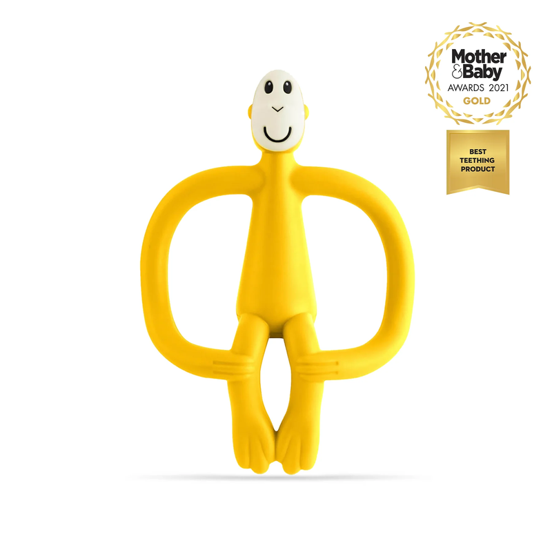 Original Monkey Teether 3+ Months Yellow