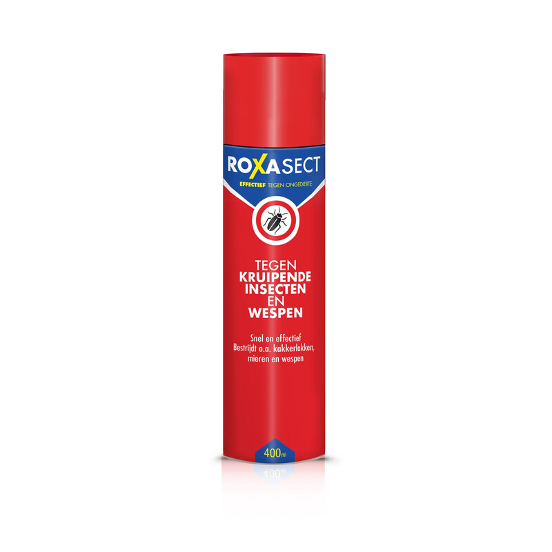 ROXASECT Spray aérosol pour insectes rampants et guêpes 400 ml