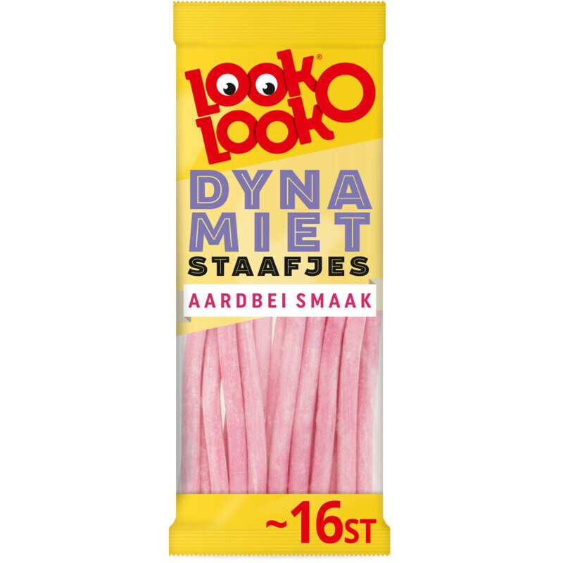 Look-O-Look Dynamite Stick Aardbei - 110 g