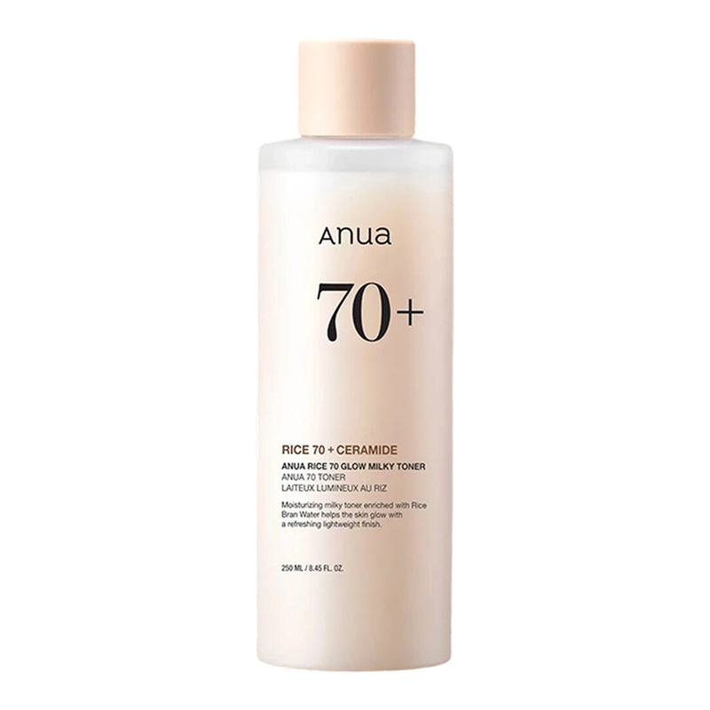 Anua Rice 70 Glow Melkachtige Toner 250 ml