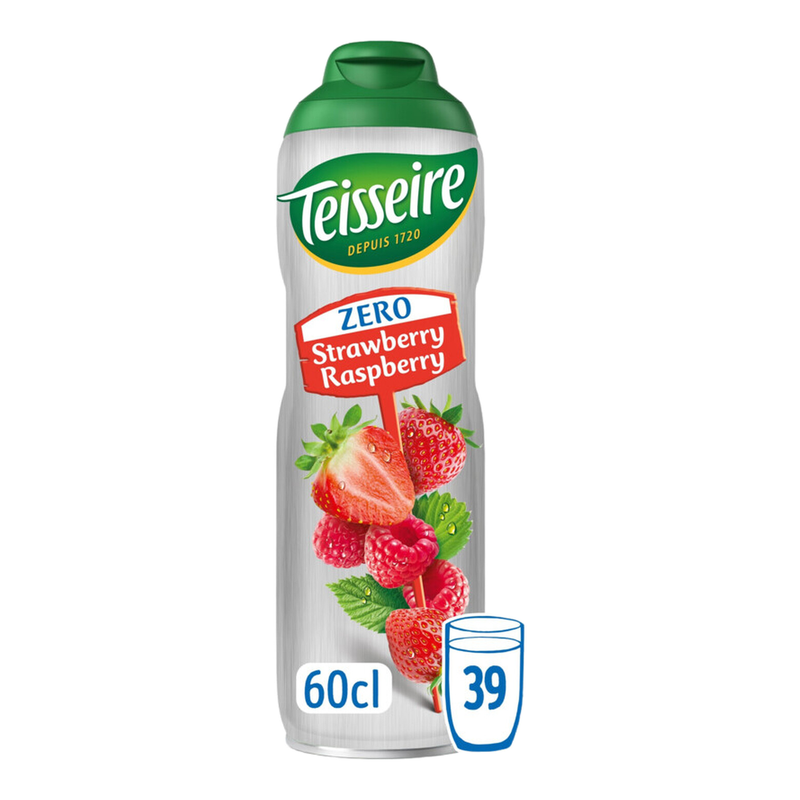 Teisseire Aardbei Framboos Sirop - 600 ml