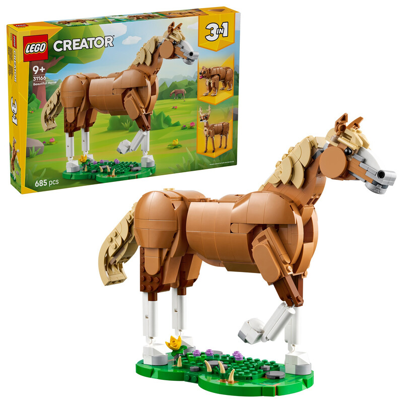Creator 31166 3-in-1 Beautiful Horse