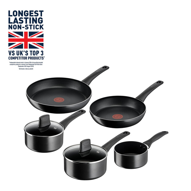 Tefal Titanium Force Cookware Set 5Pcs