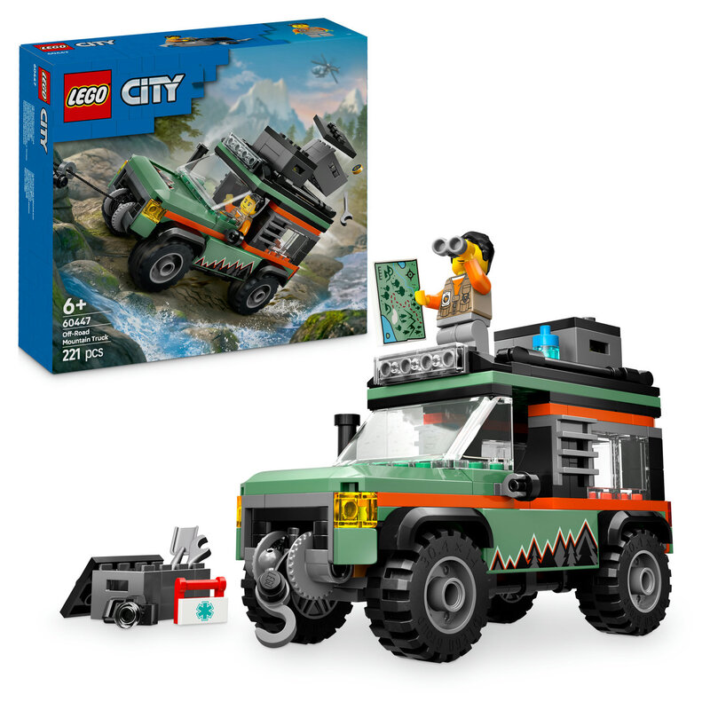 Lego City Off-Road 4x4 Mountain Truck Toy – 60447 3