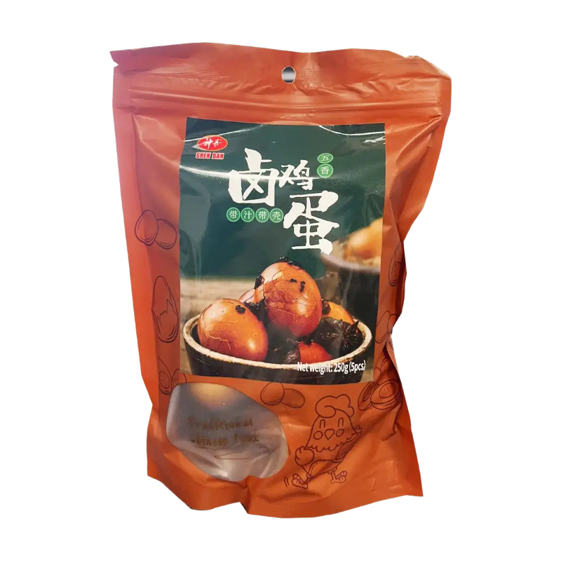 Spiced Marinated Eggs with Shell in Brine, 250g