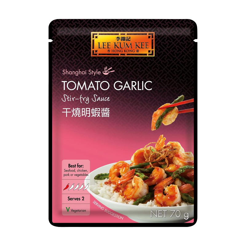 Tomato Garlic Prawns Dry-Fried Sauce, 70g