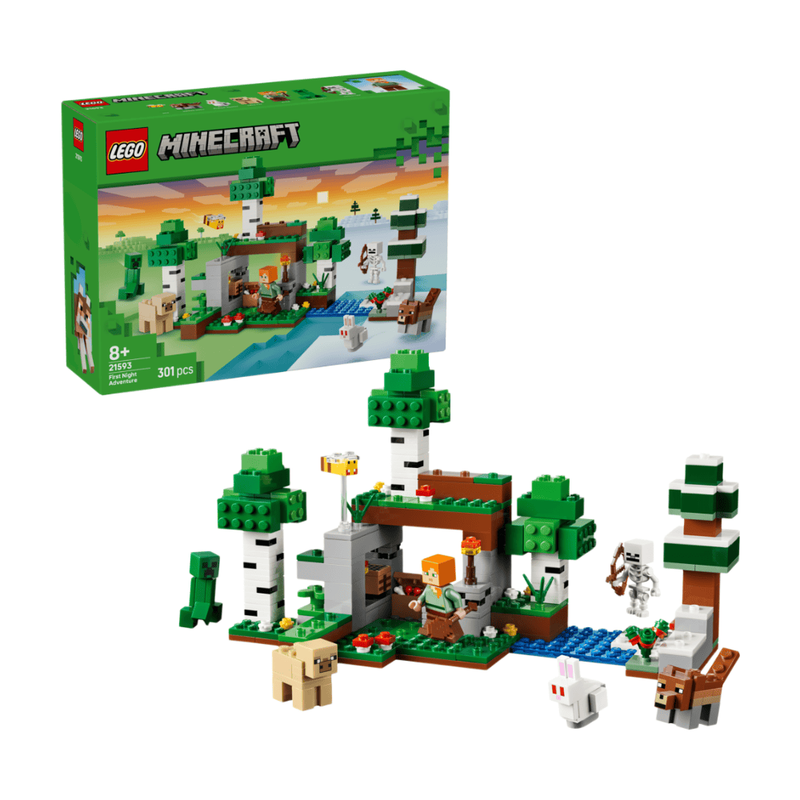 LEGO® Minecraft® Het avontuur van de eerste nacht bouwspeelgoed 21593
