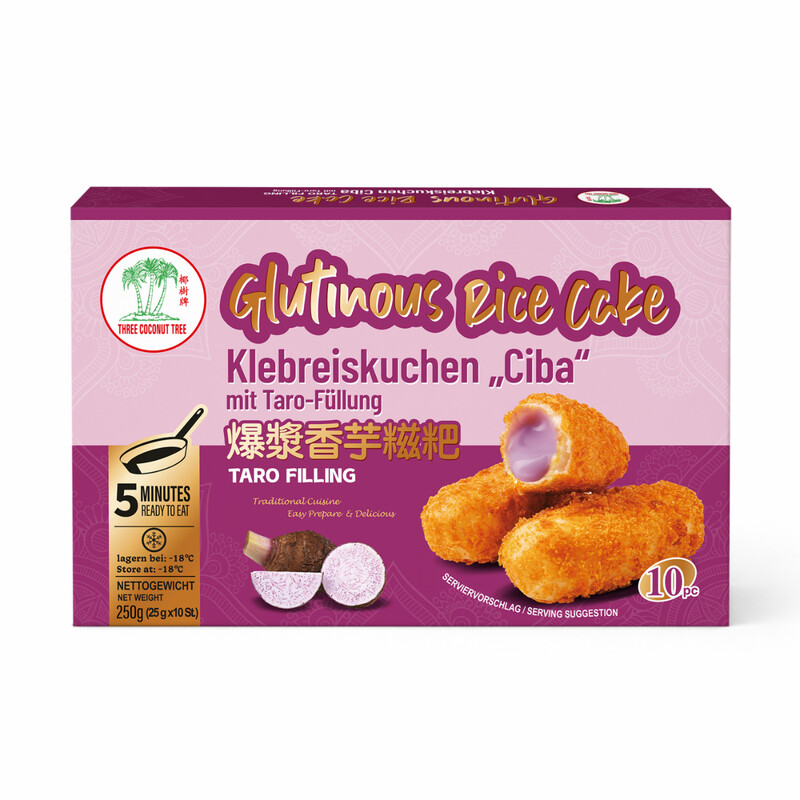 TCT kleefrijstcake met tarovulling 250 g