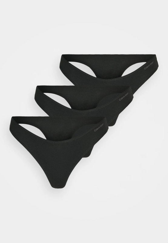 Calvin Klein Unterwäsche 3er Pack String - Schwarz 3XL