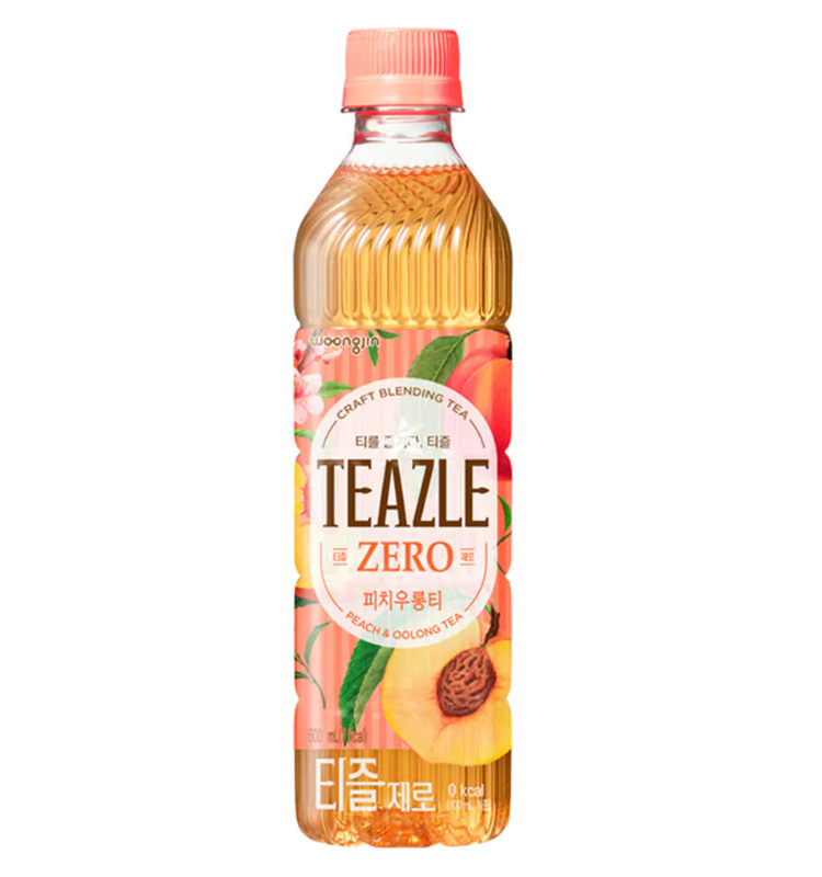 TEAZLE Zero Peach & Oolong tea 500ml