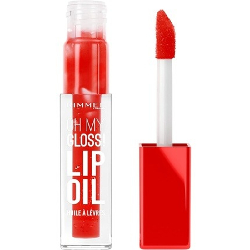 Rimmel Oh My Gloss Huile à lèvres 004 Rouge vif