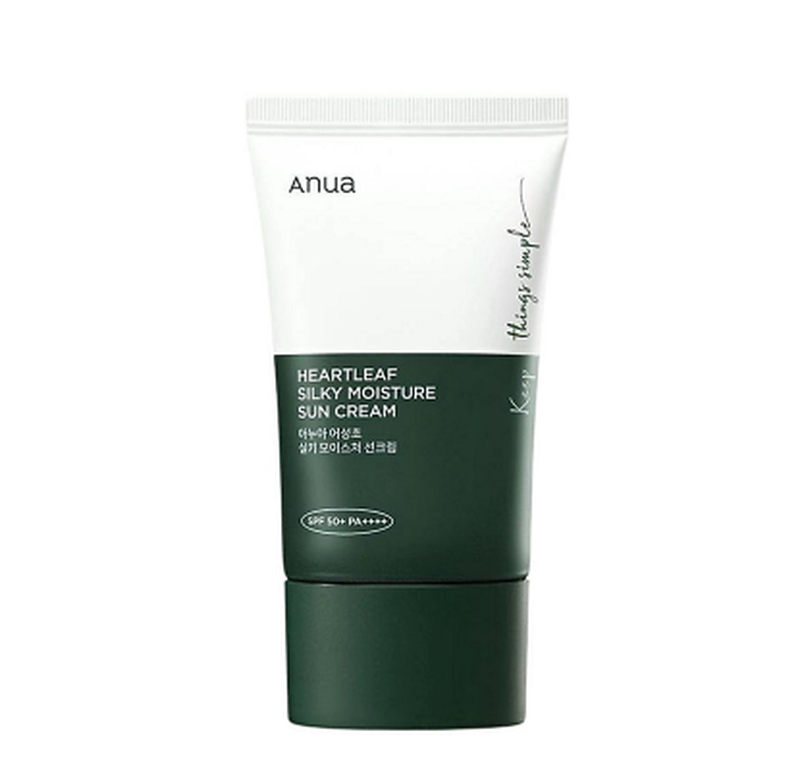 ANUA HEARTLEAF SILKY MOISTURE SUNSCREEN 50ml