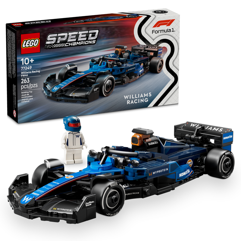 LEGO Speed Champions 77249 Williams Racing FW46 - Voiture de course F1