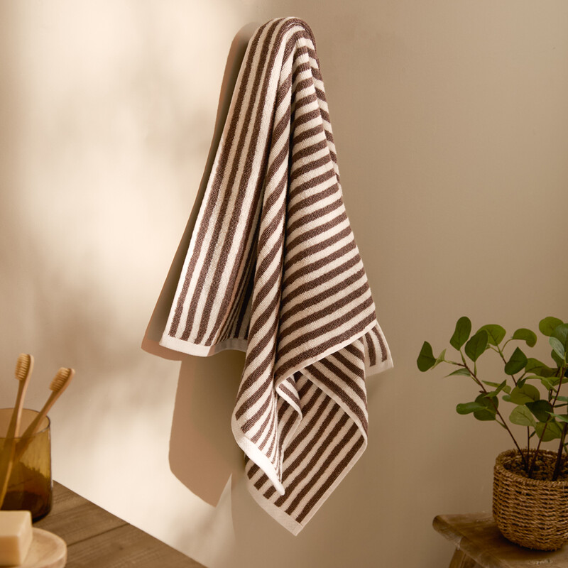 Yard Brown Hand Towel Hebden Chocolate 50X100cm