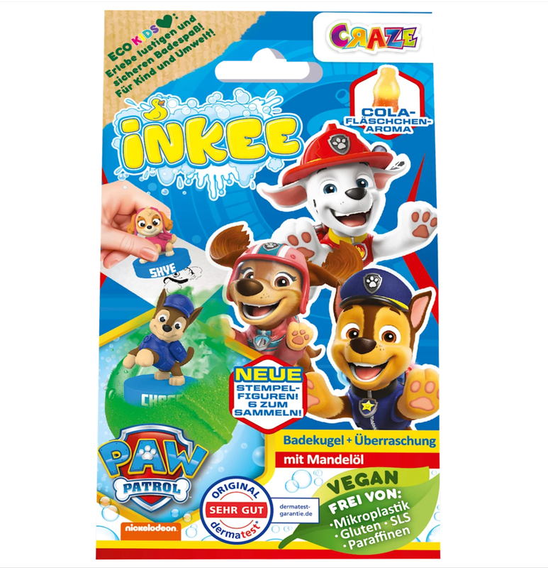 INKEE Surprise Bath Bomb Paw Patrol 1 St