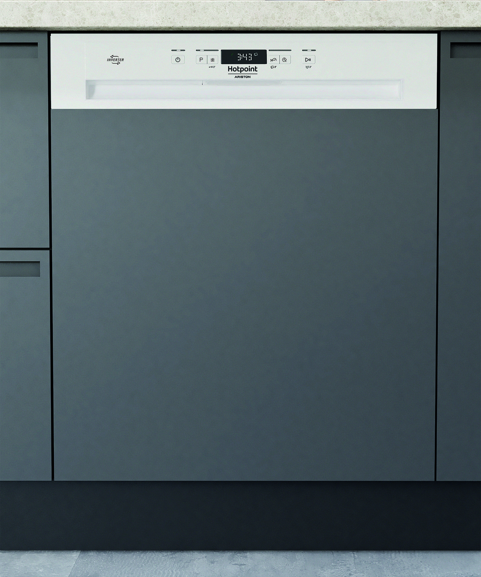 HOTPOINT Lave vaisselle toutintégrable 60 cm H3BFD536W - vue 2