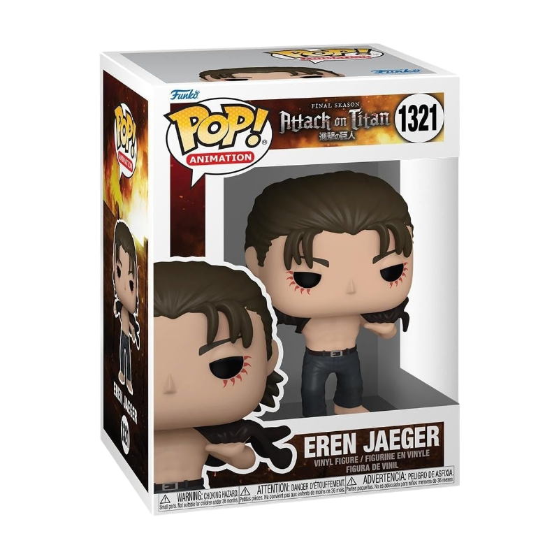 Funko Pop! Animation L'Attaque des Titans Figurine en vinyle à collectionner Eren Jaeger 1 321