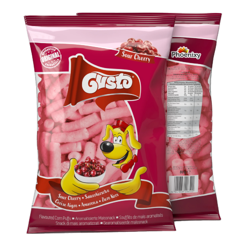 Gusto Mais-Puffs Sauerkirsche 80 g