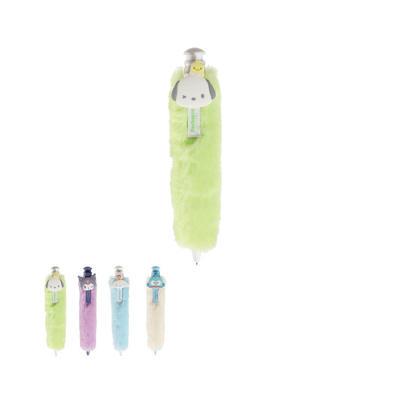 Sanrio Characters Fluffy Season Collection Plush Big Ballpoint Pen