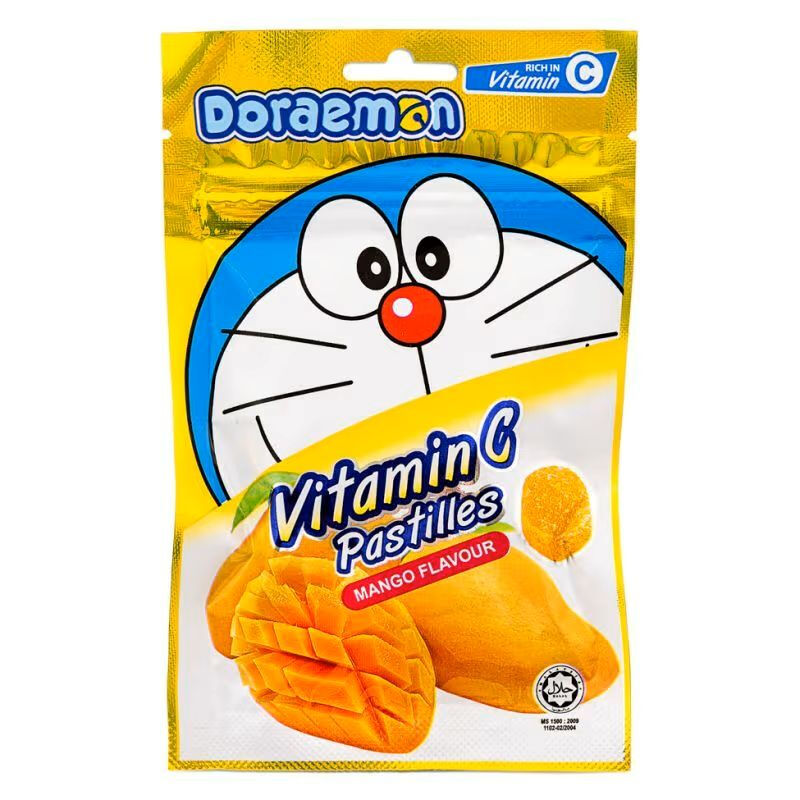 Big Foot Doraemon Vitamin C Gummies Mango Flavor 40g