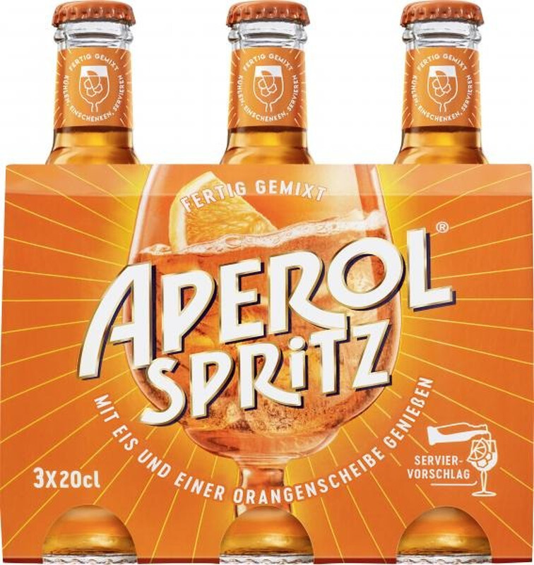 Aperol Mischgetränk 10, 5% 3x0, 2 L