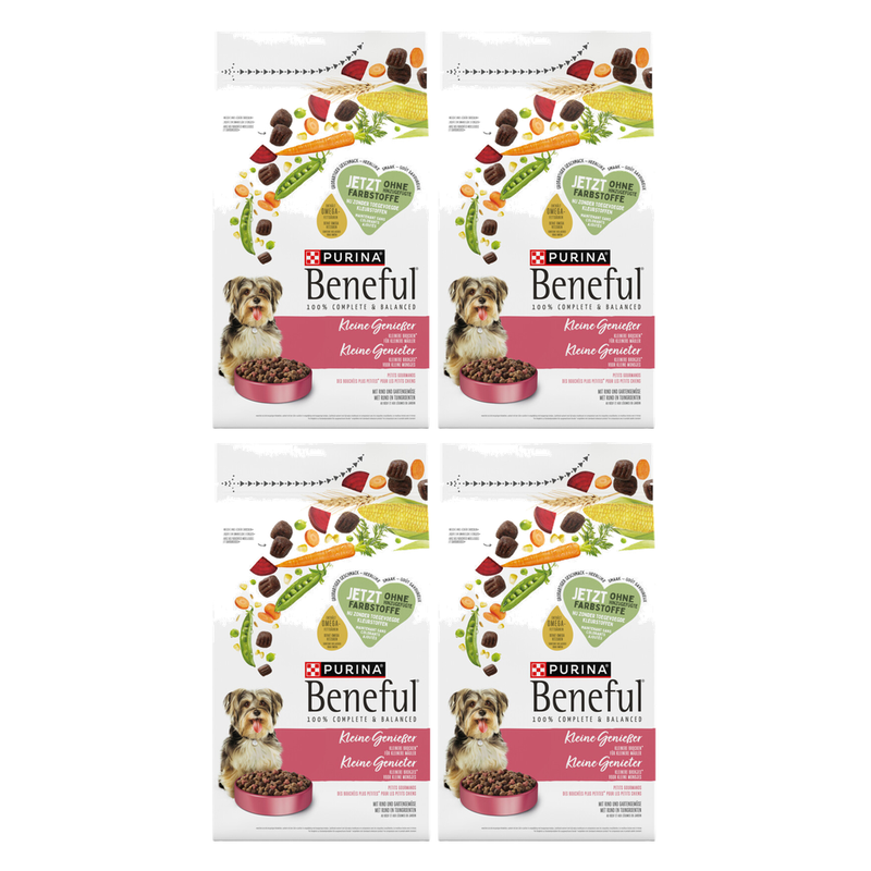 Purina Beneful Nourriture pour chiots Formule bœuf et légumes 1,4 kg * 4