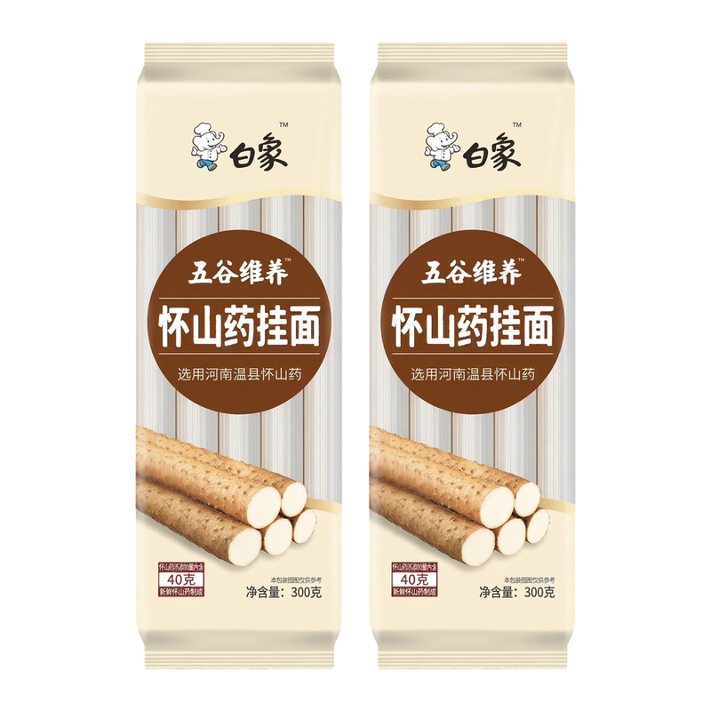 Baixiang Chinesische Yamswurzel-Nudeln 300 g * 2
