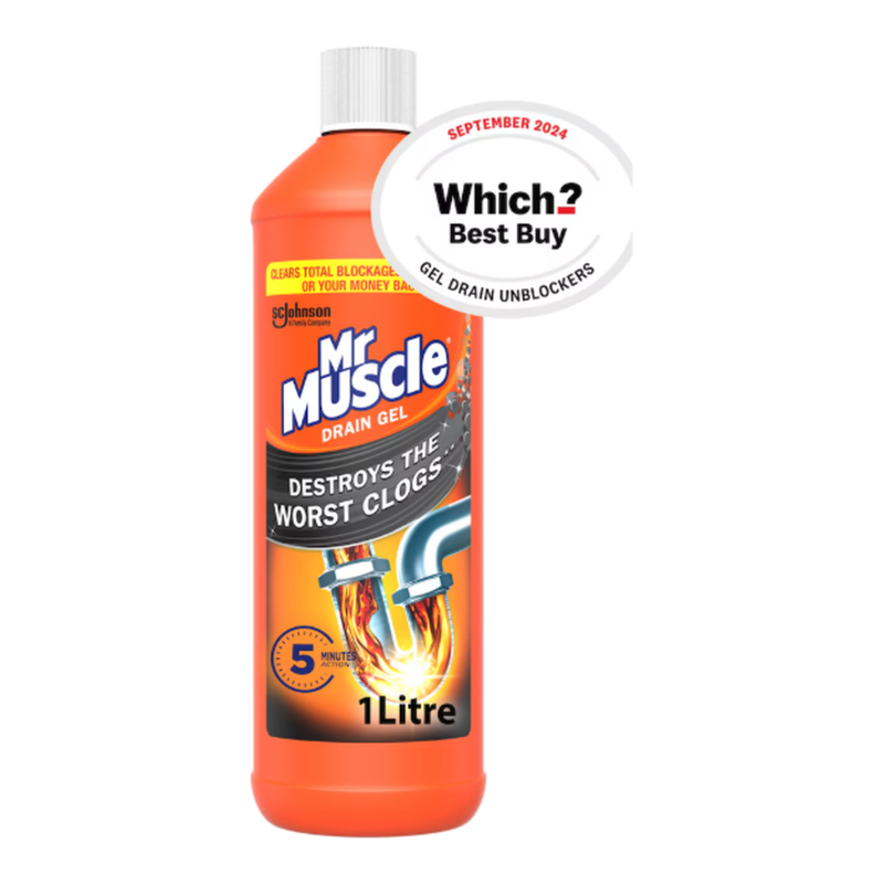Mr Muscle Sink & Drain Unblocker Gel, 1L
