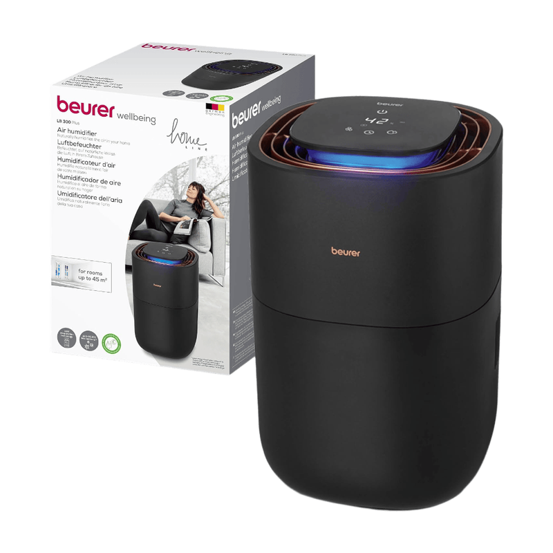 Beurer LB 300 Plus Air luchtbevochtiger – Zwart – NIET een apparaat voor nagelverzorging (Categoriemismatch: product is luchtbevochtiger, opgegeven categorie is Nagelverzorging)
