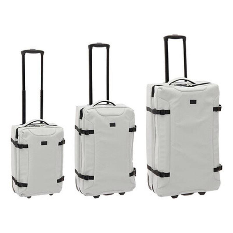Softcase-Koffer x3 mit 2 Rollen Clay