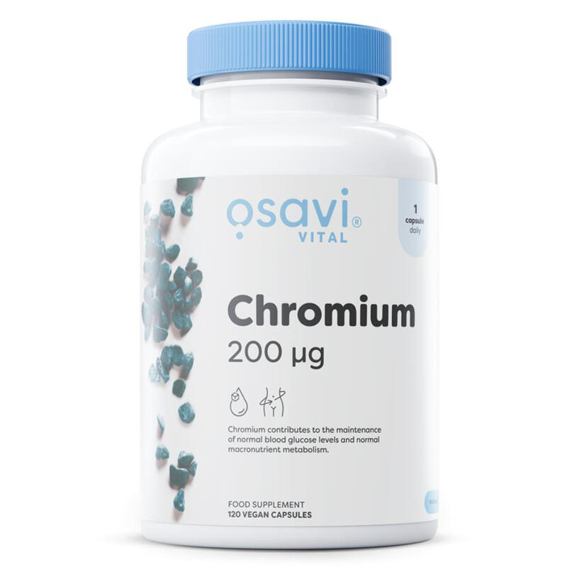 Chromium Glucose Metabolism 200 mcg - 120 Vegan Capsules