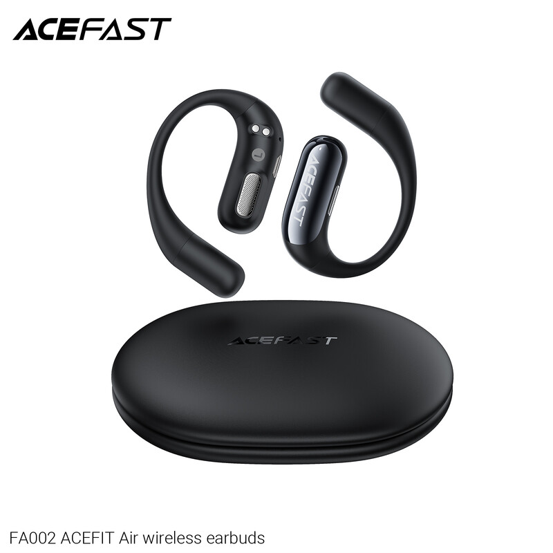 FA002 Open Air Wireless Earbuds - Black