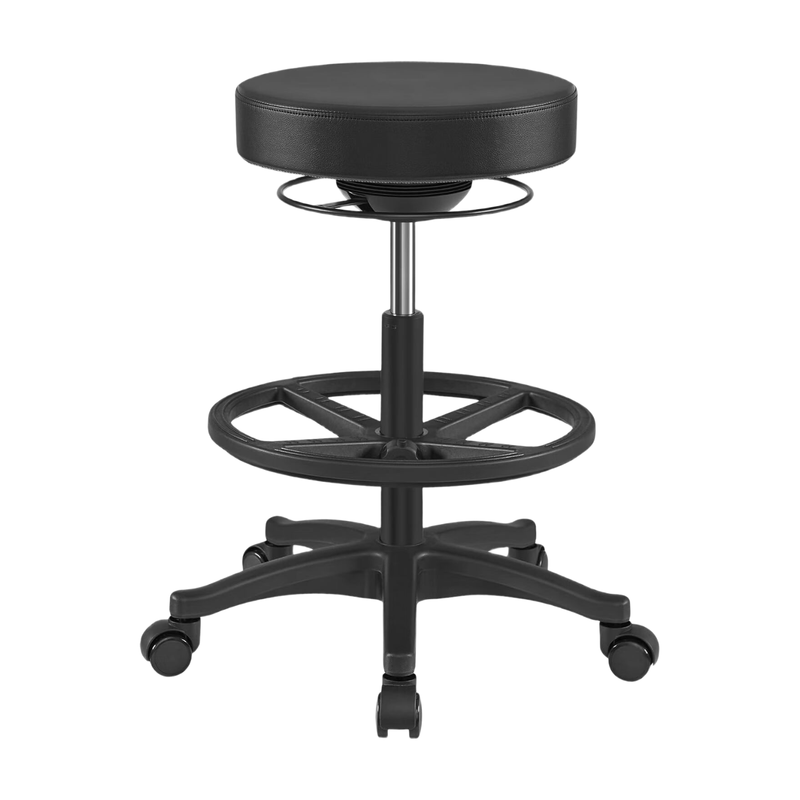 Songmics Home Songmics Arbeitshocker, Hoher Sitz, Ergonomischer Dynamischer Hocker, Stehhocker, Drehbar Und Höhenverstellbar, 59, 5-81 Cm, Mit Verstellbarer Runder