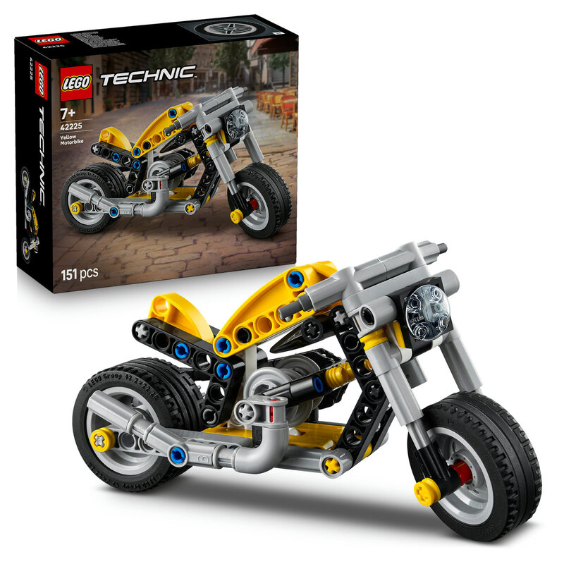 Technic 42225 Yellow Motorbike