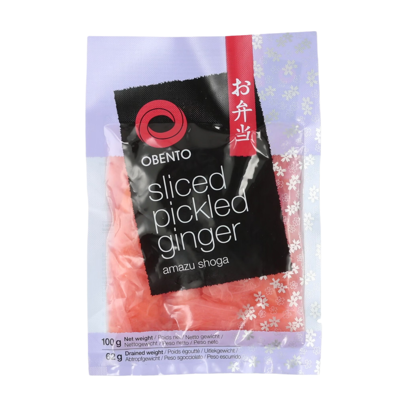 Japanese Sushi Ginger Slices (Red) 100g