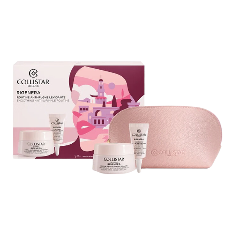 Collistar Rigenera glättendes Anti-Falten-Pflegeroutine-Geschenkset (3 Stück.)
