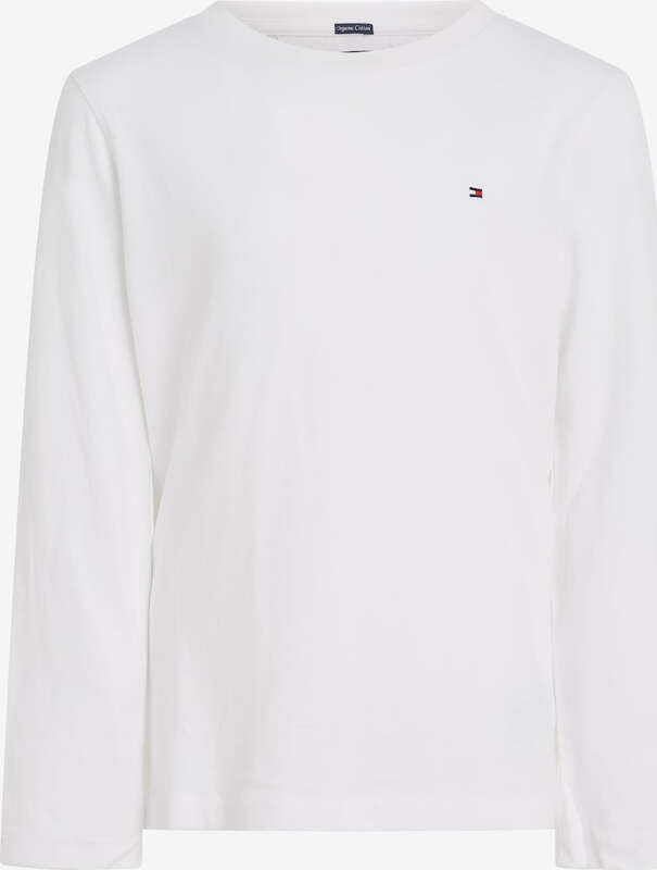 Tommy Hilfiger T-shirt basique à manches longues Blanc 5