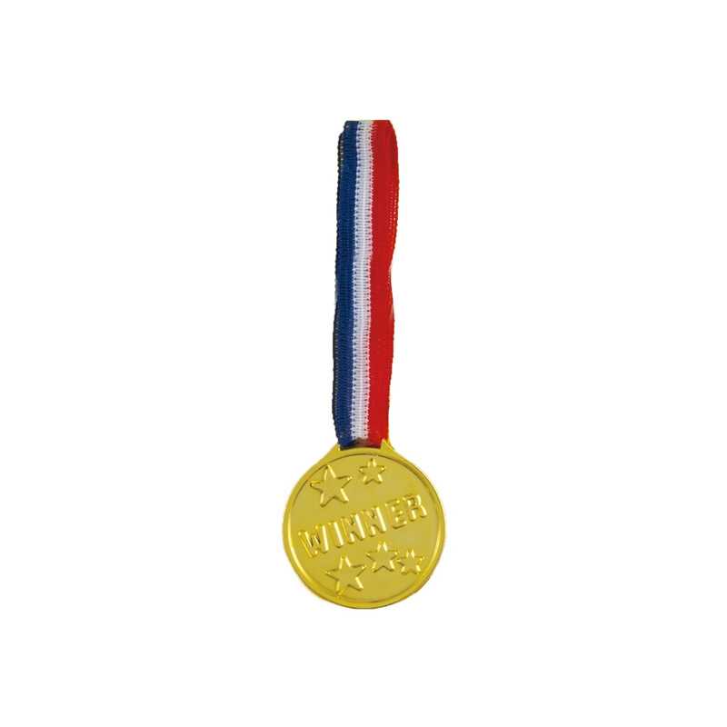 Unique Winner Medals, 5 pack