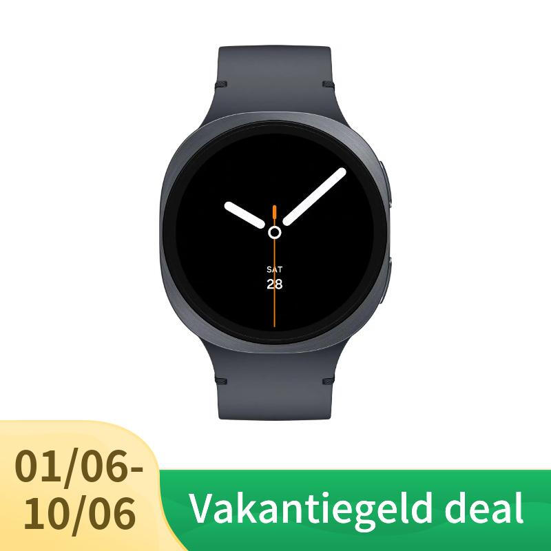 Samsung Galaxy Watch8 44 mm - Bluetooth-smartwatch - Donkergrijs