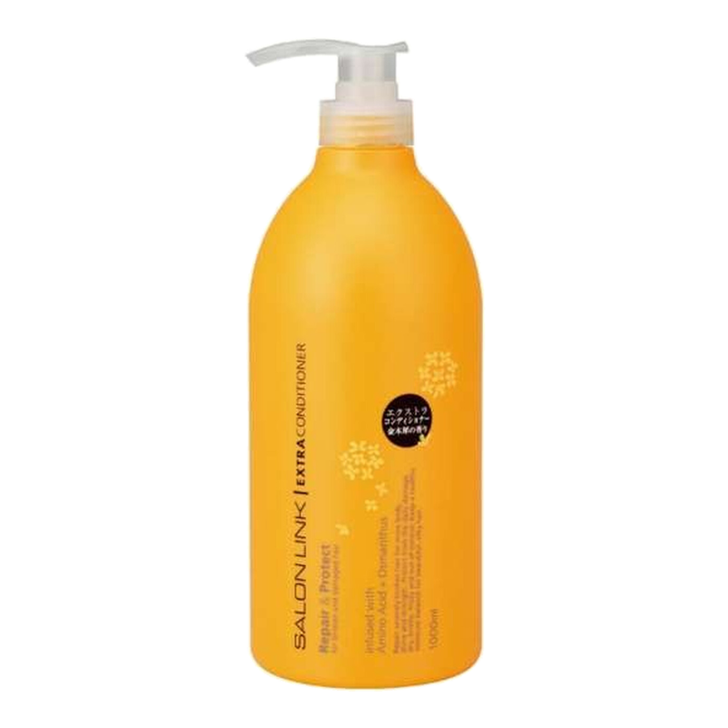 Après-shampoing réparateur intensif SALON LINK de Kumano Yushi (parfum osmanthus) 1 000 ml