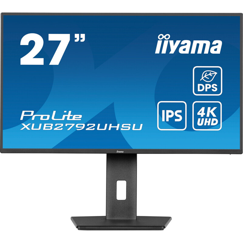 Moniteur iiyama ProLite XUB2792UHSU-B6 68,6 cm (27) 3840 x 2160 4K Ultra HD LED - Noir